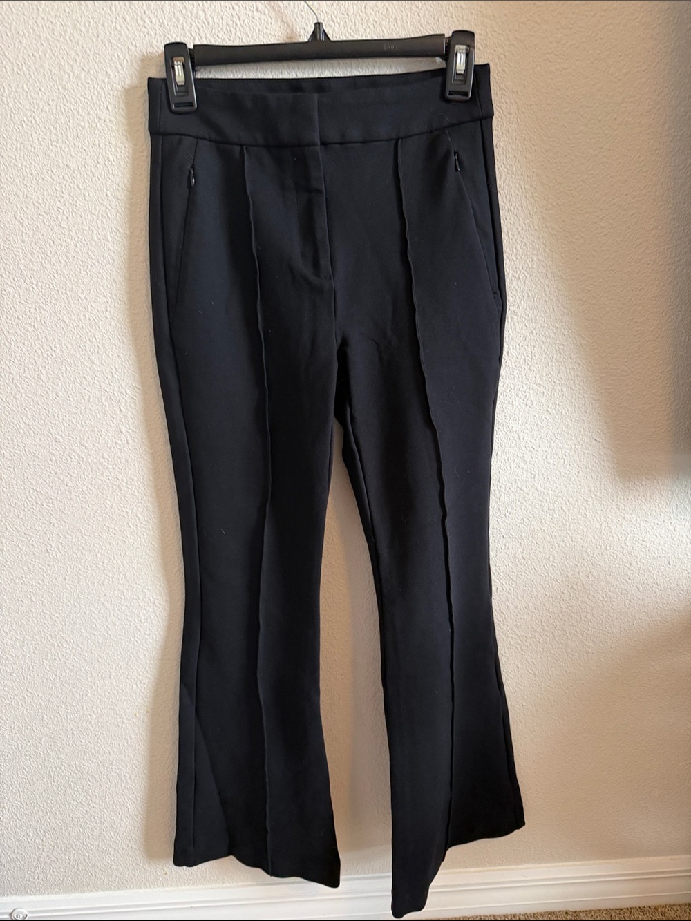 LOFT Black Ponte Boot Cut Pants